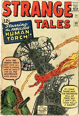 Buy Strange Tales   # 101   GOOD-   October 1962    Human Torch Begins By Kirby • 148.79£