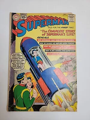 Buy Superman #146 Krypto! Lori Lemaris Otto Binder 1961 Vintage DC Comics  • 56.03£