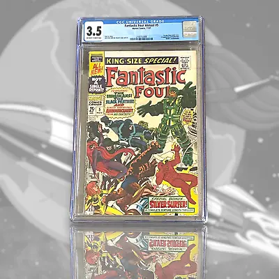 Buy Fantastic Four Annual #5, Marvel 1967, CGC 3.5 • 55.21£