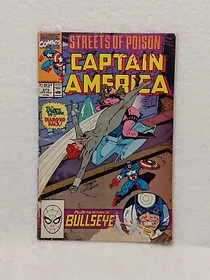 Buy Captain America Marvel Comics Issue #373 July 1990 • 6.40£