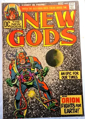 Buy New Kirby 1 DC 1971 1st App Of The New Gods 1st App Of Highfather 1st App Orion • 84.99£