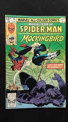 Buy Marvel Team-Up  #95 : Spider-Man / 1st MOCKINGBIRD    (1980 Marvel )  Fn+  (7.0) • 34.99£