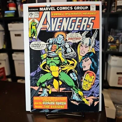 Buy Avengers #135 Ultron! Marvel 1975 VF+ • 15.80£