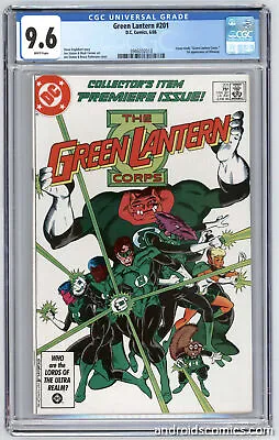 Buy Green Lantern #201 ~ CGC 9.6 ~ 1st App. Of Kilowog • 119.52£