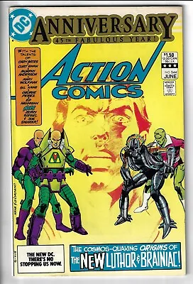 Buy Action Comics #544 (1983) Gil Kane Cover 45th Anniversary Lex Luthor's Warsuit • 16.08£