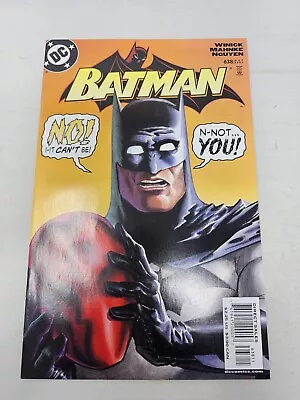 Buy BATMAN #638- Red Hood Revealed Jason Todd DC Comics 2005 NICE 9.4 Or Better  • 47.65£