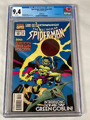 Buy Spectacular Spider-man #225 Marvel Comics 1995 CGC 9.4 • 53.62£