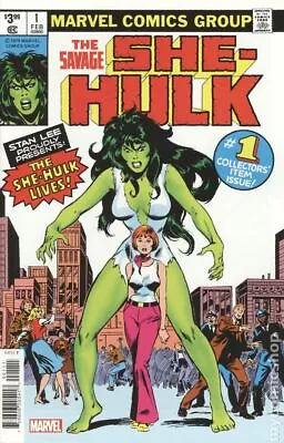 Buy Savage She-Hulk Facsimile Edition #1 NM 2023 Stock Image • 3.76£