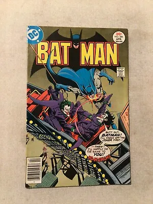 Buy Batman #286 Vf+ 8.5 Joker Cover By Jim Aparo • 63.19£