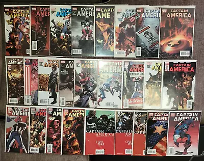 Buy Marvel Comics Lot: Captain America #1-44, 46-50 (2005) Brubaker - Winter Soldier • 100.79£