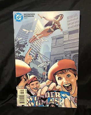 Buy Wonder Woman #177 Adam Hughes Cover RARE Newsstand Variant [DC Comics, 2002] • 8.68£