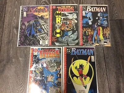 Buy BATMAN: A Lonely Place Of Dying - Batman # 440-442 + New Teen Titans # 60+61_PC • 32.99£