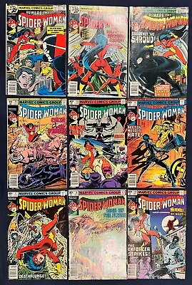 Buy Spider-woman Vol 1, #11-19, Lot Of 9 Books! 1979 Marvel! All Newstand Ed! 9.4 Nm • 47.36£
