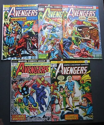 Buy AVENGERS Nice Lot Of 5 Comics 119 120 121 122 123 Mid-Grade Marvel Classics • 31.66£