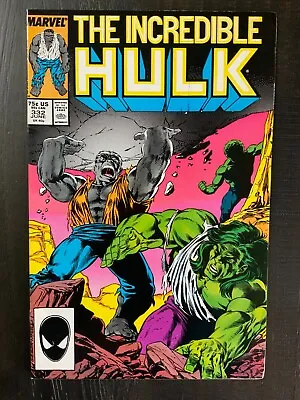 Buy Incredible Hulk #332 VF/NM Copper Age Comic Featuring The Leader! • 9.48£