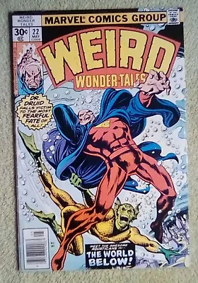 Buy Weird Wonder Tales #22 (6/77, Marvel) 4.0 VG (Dr. Druid App./Jack Kirby Art) • 5.53£