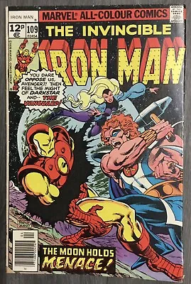Buy Iron Man No. #109 April 1978 Marvel Comics VG/G • 7£