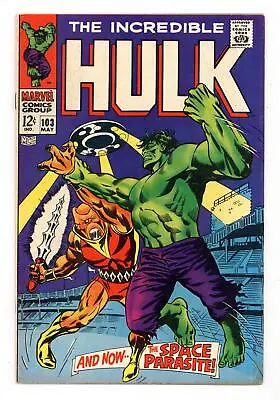 Buy Incredible Hulk #103 VG/FN 5.0 1968 • 36.54£