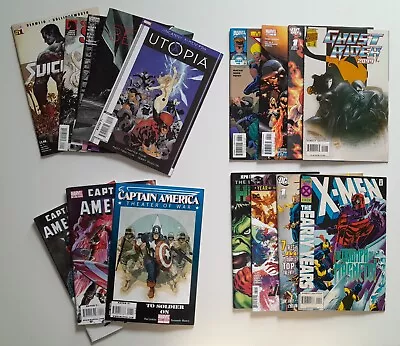 Buy Marvel, DC And Indie Comics Bundle Of 16  X-Men, Captain America, Justice League • 0.99£