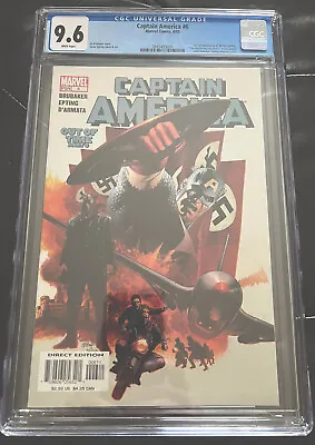 Buy Captain America 6 Cgc 9.6 Wp 1st Full Appearance Winter Soldier Disney  • 102.44£