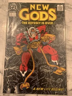 Buy New Gods 1 The Odyssey Is Over - Jack Kirby  - 1st Print DC 1989 Rare VRF • 4.99£