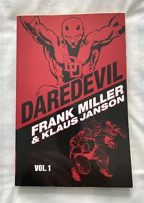 Buy Marvel Daredevil By Frank Miller & Klaus Janson Vol 1 TPB 2008 First Printing • 9.99£