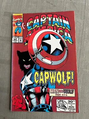 Buy Captain America Volume 1 No 405 Vo IN Very Good Condition/Very Fine • 10.23£