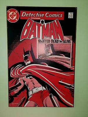 Buy Batman Wood Wall Art Detective Comics Cover #546 Plaque 19 X 13  • 23.72£