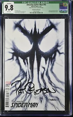 Buy 🔑🔥🔥🔥The Amazing Spider-Man 93 CGC 9.8 Gleason Variant SIGNED Patrick 150003 • 72.19£