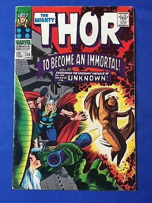 Buy The Mighty Thor #136 VG+ (4.5) MARVEL ( Vol 1 1967) Kirby, 1st App Sif • 35£