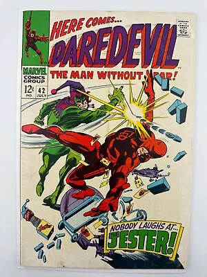 Buy Daredevil #42 1st Jester - Very Good/Fine 5.0 • 17.67£