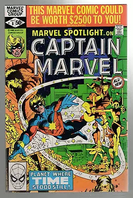 Buy Marvel Spotlight #8 1980 Captain Marvel Direct NM+ 9.6 • 39.18£