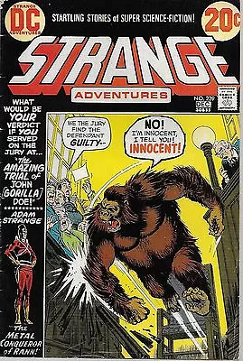 Buy DC STRANGE ADVENTURES #239 -  The Amazing Trial Of John [Gorilla] Doe!   6.5 FN+ • 5.53£