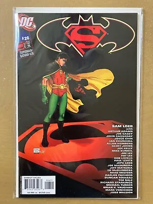 Buy Superman/batman (2003 Series) #26 Michael Turner Robin Cover- Vf+/nm- • 3.94£