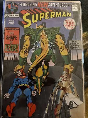 Buy Superman #241 ~ Aug 1971 - ~ First Bigger 25c Issue ~ 3 Stories, • 4£
