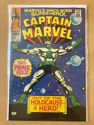 Buy Captain Marvel 1 (1968) - Bronze Age Marvel Comics Key 1st Issue - FN/VFN • 99£