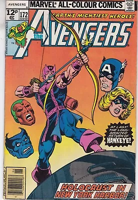 Buy Marvel Comics Avengers Vol. 1 #172 June 1978 Fast P&p Same Day Dispatch • 9.99£