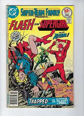 Buy SUPER-TEAM FAMILY # 11 (Flash And Supergirl Plus The Atom, JULY 1977) FN • 4.95£