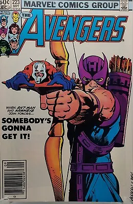 Buy Avengers #223 (1982) - 2nd Taskmaster Civil War - Hawkeye- Ant Man NM- • 61.57£