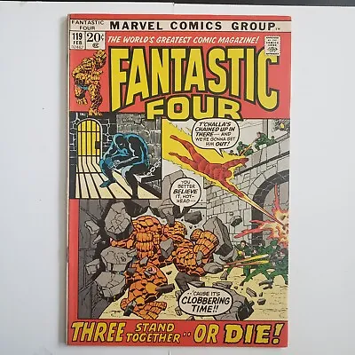 Buy Fantastic Four #119 Vol.1 (1961) 1972 Marvel Comics • 19.06£