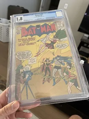 Buy Batman #139 (1961) First Appearance Of Bat-Girl Betty Kane CGC 1.8 • 252.89£