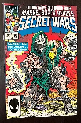 Buy MARVEL SUPER HEROES SECRET WARS #10 (Marvel Comics 1985) -- Doctor Doom -- NM- • 15.98£