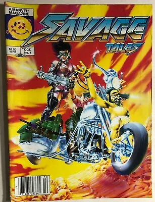 Buy SAVAGE TALES #1 (1985) Marvel Comics B&W Magazine VG + • 11.91£