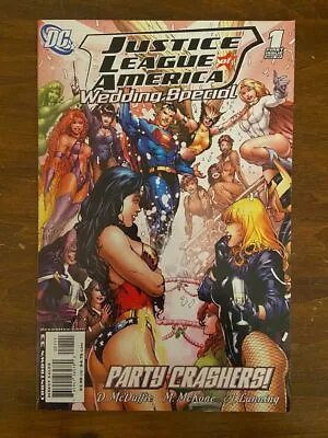 Buy JUSTICE LEAGUE OF AMERICA WEDDING SPECIAL #1 (DC, 2007) VF Dwayne McDuffie • 3.96£