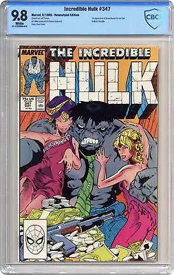 Buy Incredible Hulk #347 CBCS 9.8 Newsstand 1988 21-275FB9A-016 • 180.96£