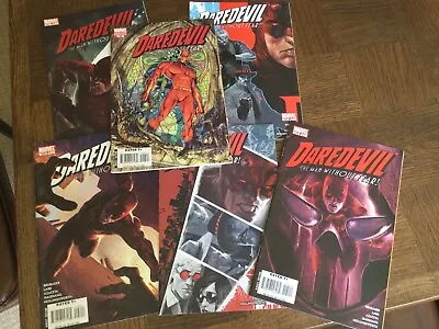 Buy Dardevil 100-105 (2007, Marvel) Brubaker & Lark. Without Fear. Full Arc & Extras • 16£