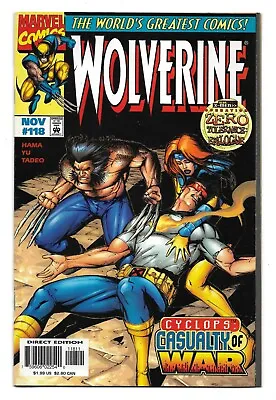 Buy Wolverine #118 (Vol 2) : VF/NM : Operation: Zero Tolerance : X-Men • 2.95£