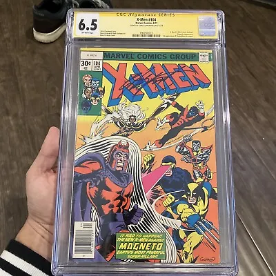 Buy X-Men 104 CGC Signature Series 6.5 - Signed By Chris Claremont 1st Starjammers • 160.70£