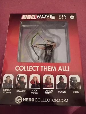 Buy Marvel Movie Eaglemoss UK Hawkeye From Avengers Figurine + Magazine • 12£