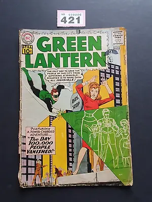 Buy GREEN LANTERN # 7 AUGUST 1961- DC COMICS 1st SINESTRO KEY ISSUE • 161.91£